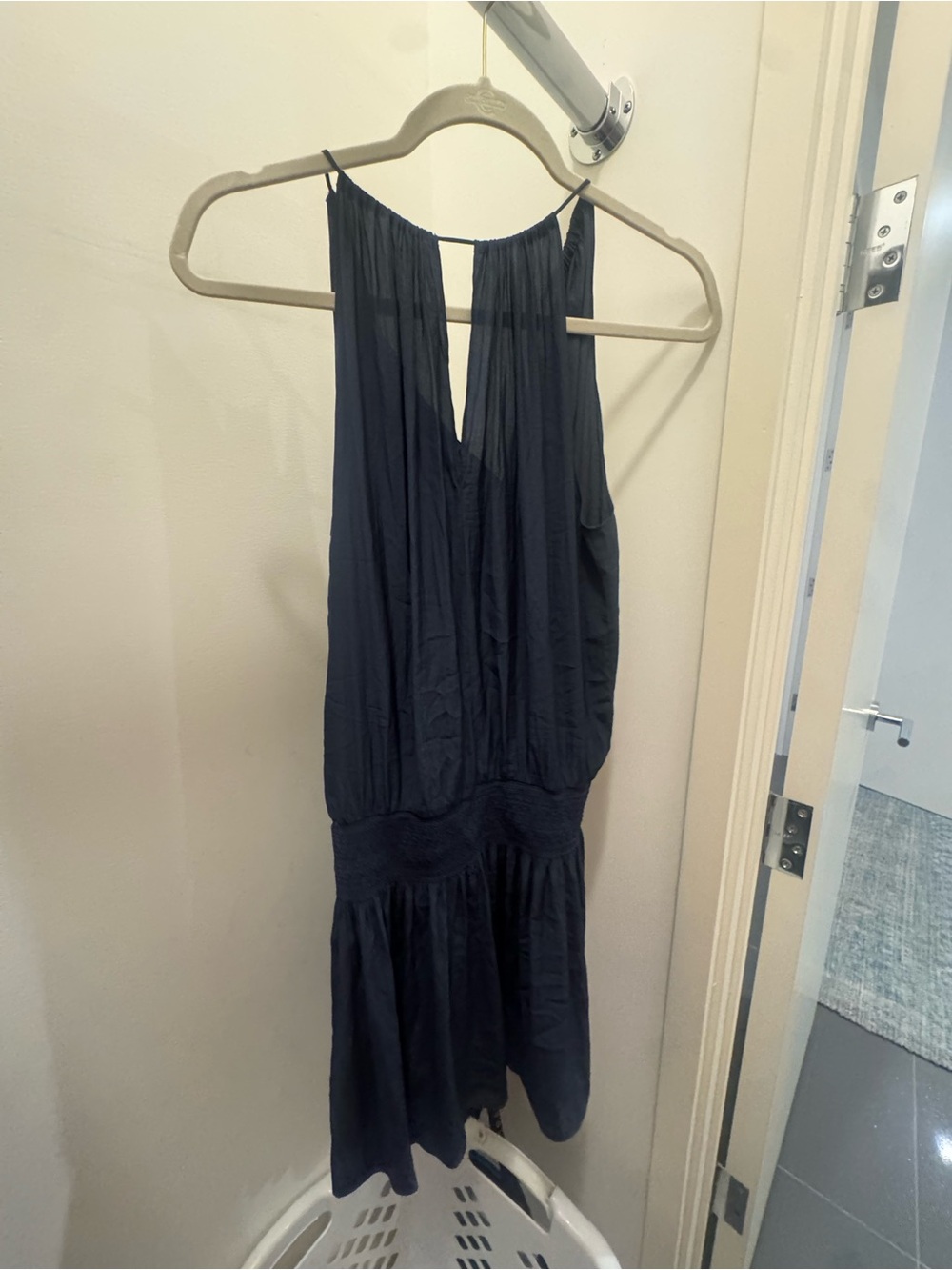 Ramy Brook Navy Blue Mini Dress
